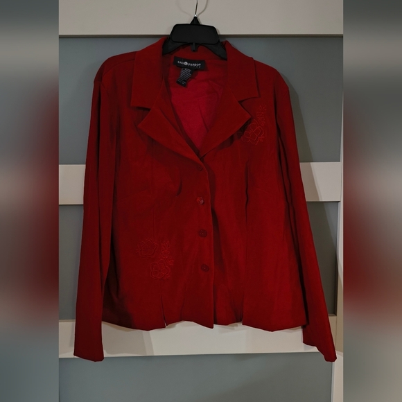 Coldwater Creek Jackets & Blazers - Sag Harbor Red Blazer
